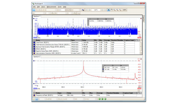 Spectrum Analyzer Software